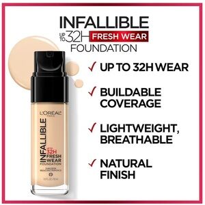 L'Oreal Infallible 32HR Fresh Wear Foundation - 405